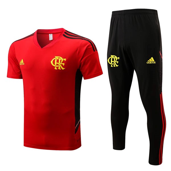 Camiseta Flamengo Conjunto Completo 2022/2023 Rojo
